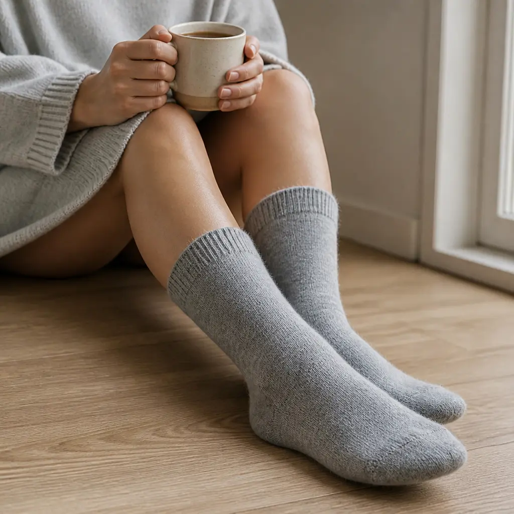 Cashmere Socks — Her feet get cold the second she stops moving, which in her house is never until bedtime. Christmas gift ideas for mom