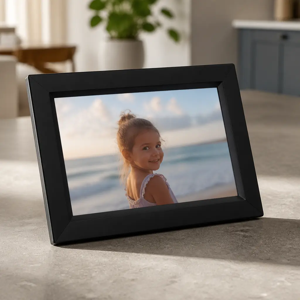 Digital Photo Frame — She says she does not need anything, which is usually true right up until she sees this. Christmas gift ideas for mom