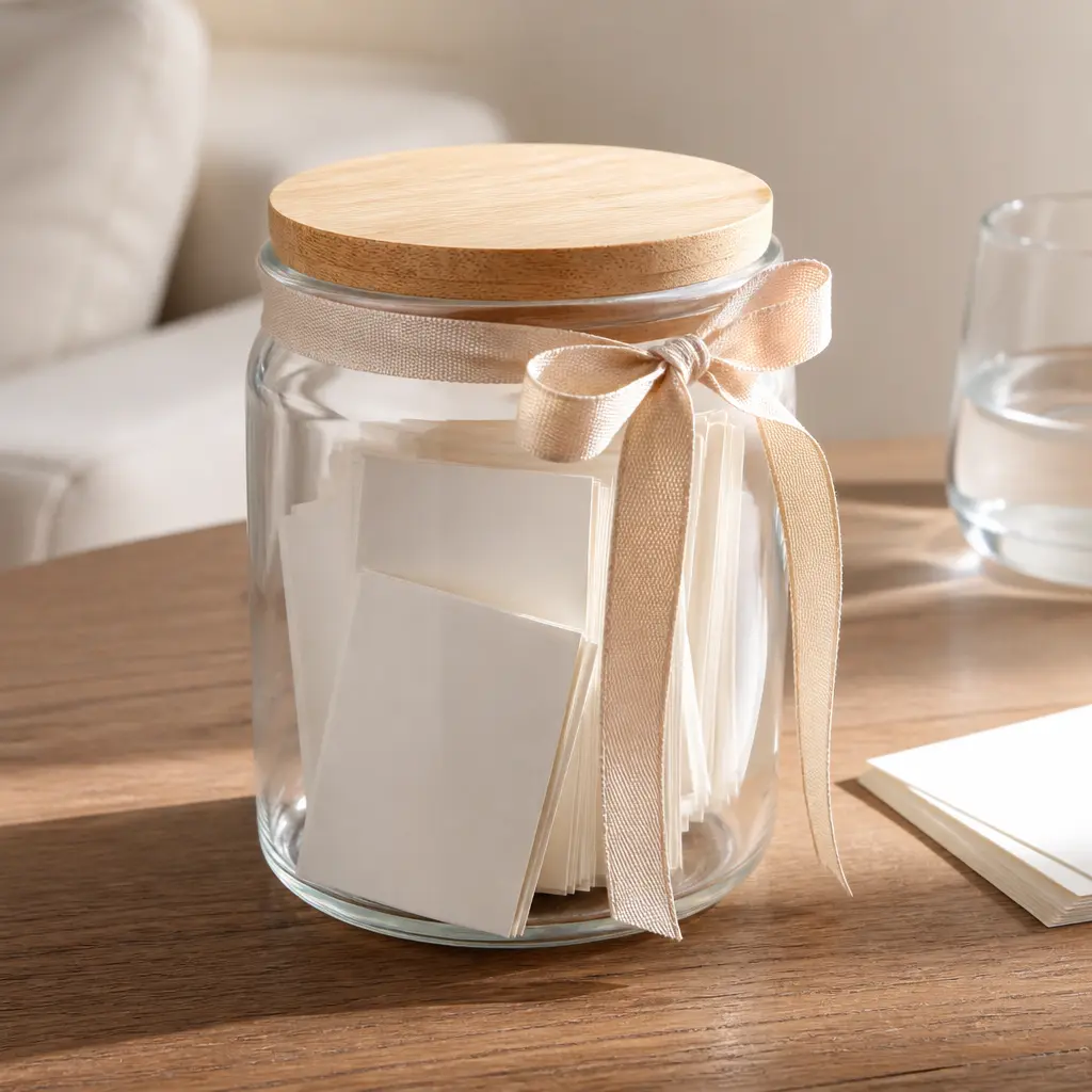 Memory Jar Kit — If she is sentimental about dates, this gives her somewhere to put them. Christmas gift ideas for mom