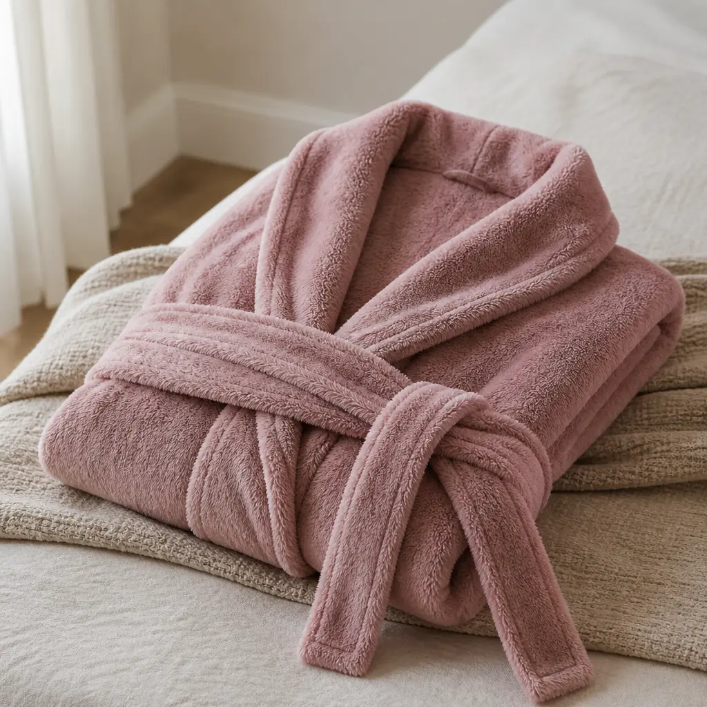 Plush Bathrobe — The robe she has worn for a decade has gone thin at the elbows, and she will never replace it herself. Christmas gift ideas for mom