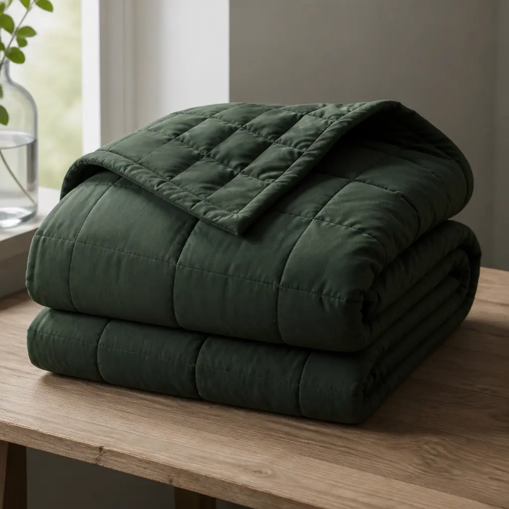 Weighted Blanket — If she tells you she cannot switch her brain off at night, this is the gift that answers her. Christmas gift ideas for mom