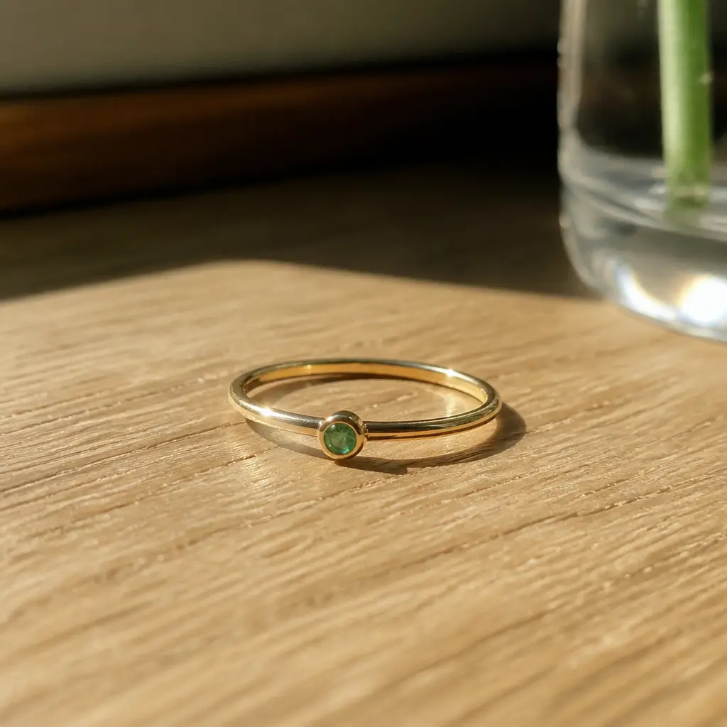 Birthstone Ring — A small way to make a gift feel personal without needing her ring size exactly right, since most come adjustable. Christmas gift ideas for