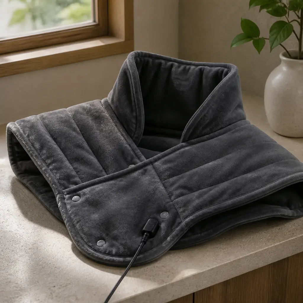 Heated Neck Wrap — For the woman carrying tension in her shoulders from a desk she sits at too long. Christmas gift ideas for women