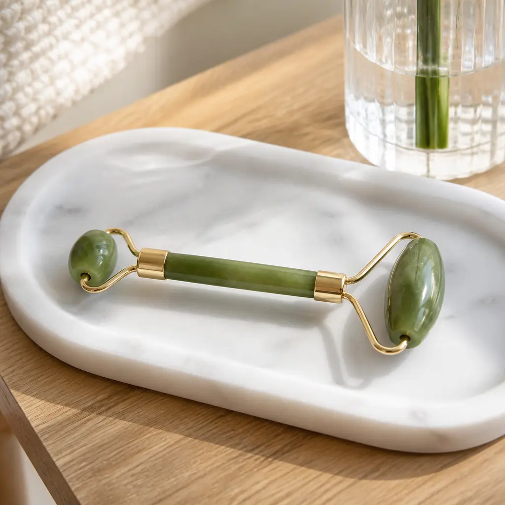 Jade Facial Roller — Keep it in the fridge and it turns into a two minute reset after a long day of screens. Christmas gift ideas for women
