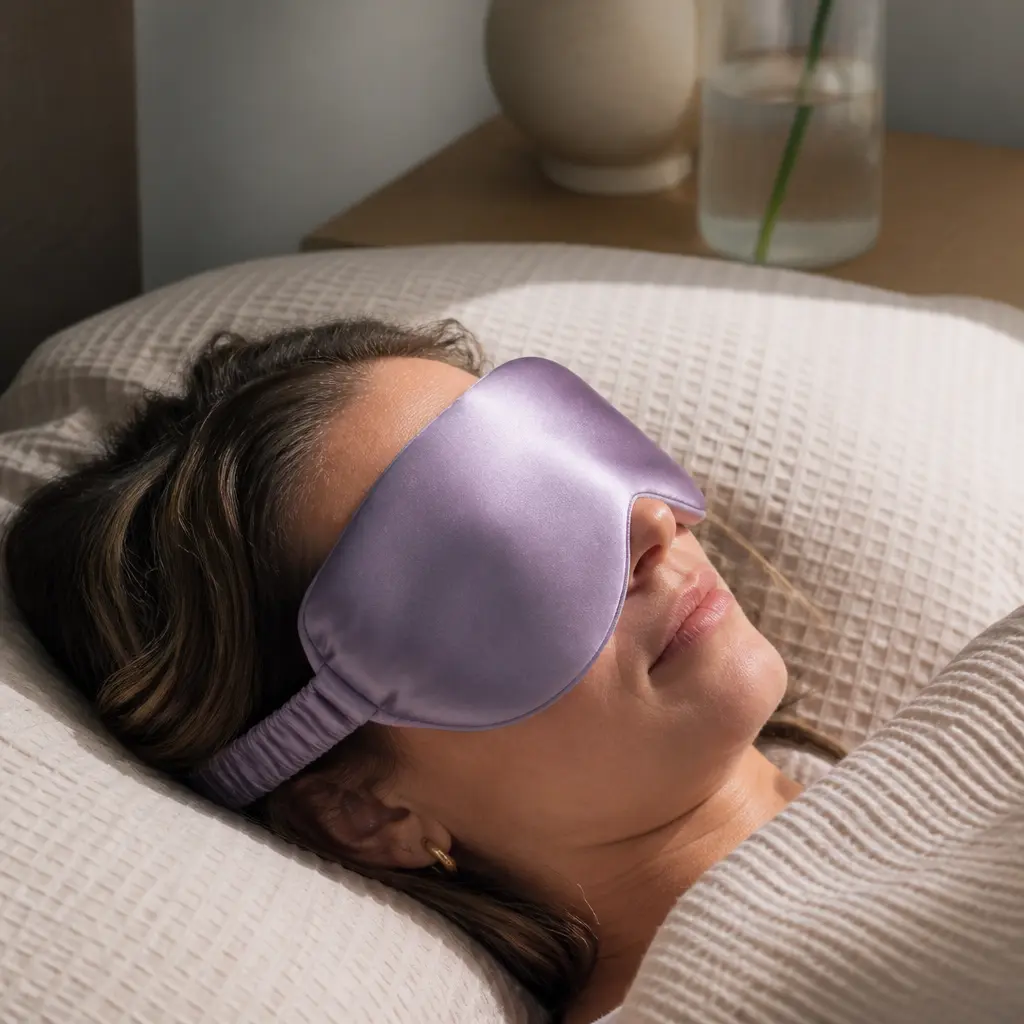 Weighted Eye Mask — The gentle pressure across her eyes does something a normal eye mask never quite manages. Christmas gift ideas for women