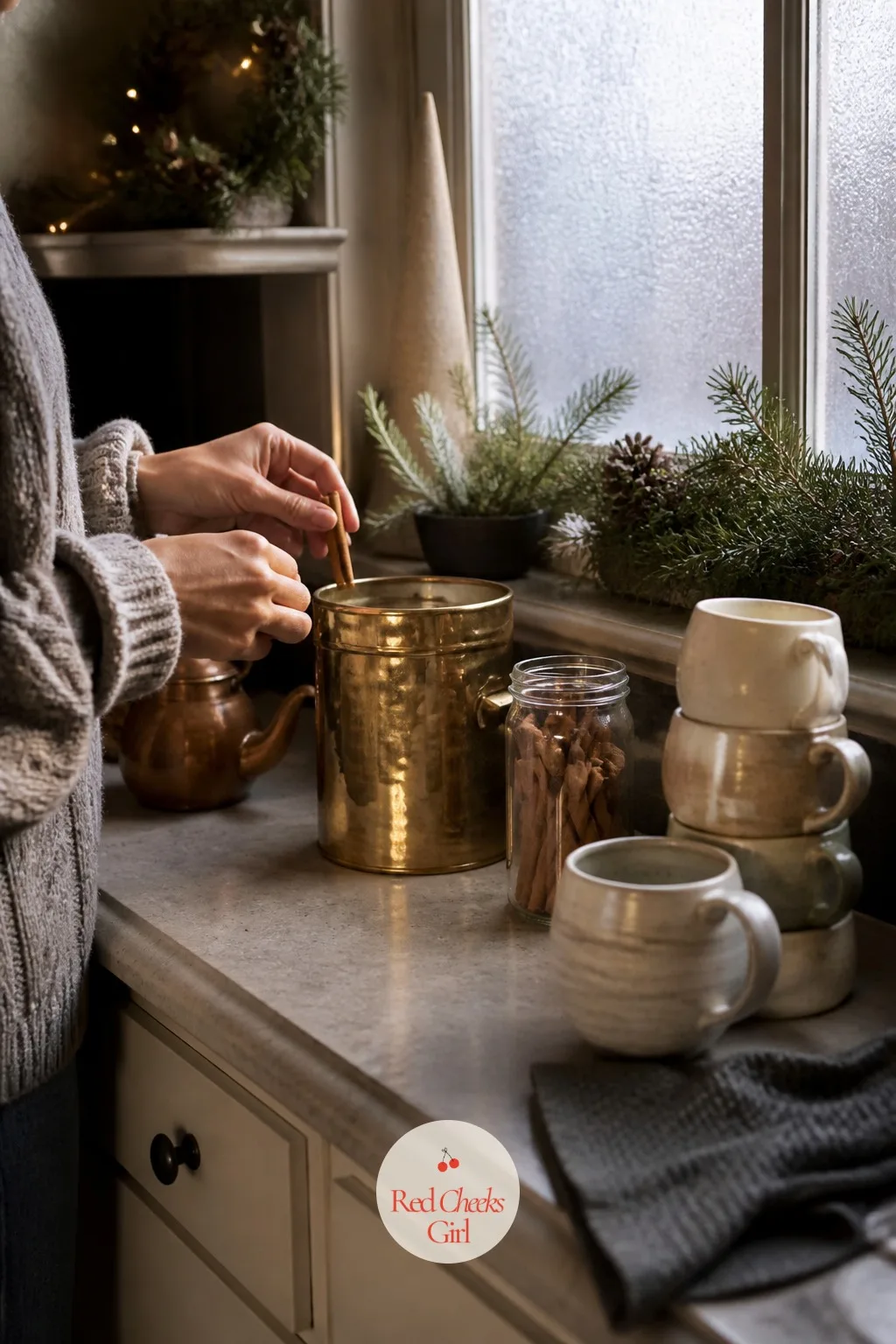 The Coffee Station on the Counter — This house runs on coffee the way other houses run on electricity, so the station deserves better than a lonely pod machine