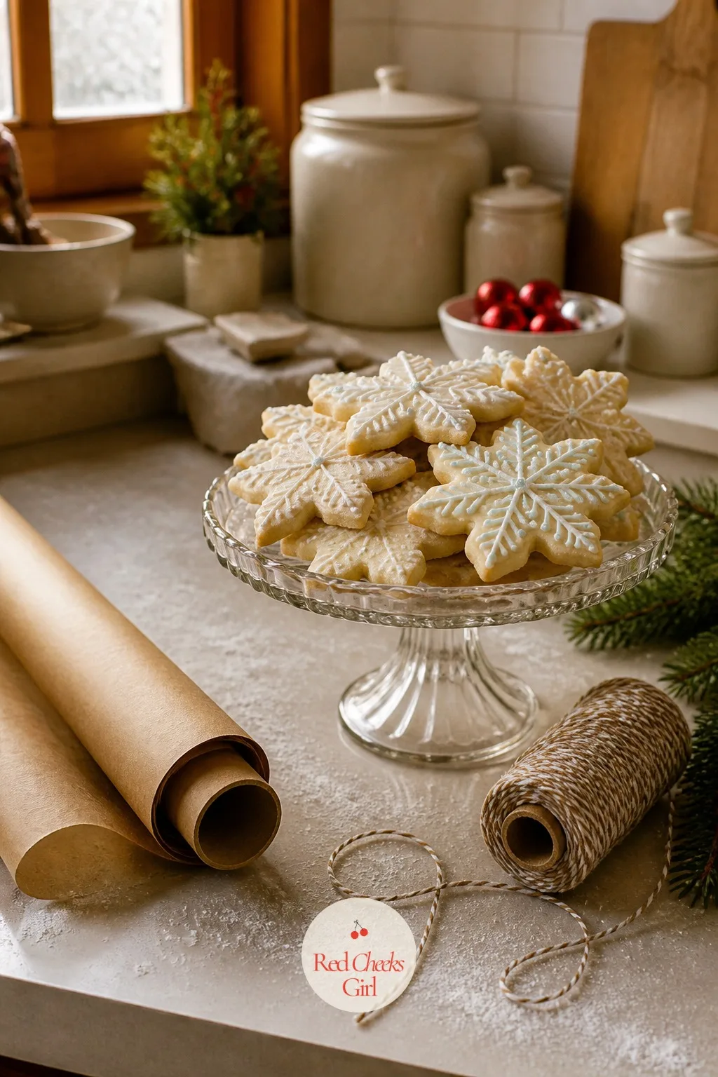 The Cookie Plate for the Neighbors — Somebody always ends up baking too many cookies, and the plate they go out on matters more than the recipe. Christmas