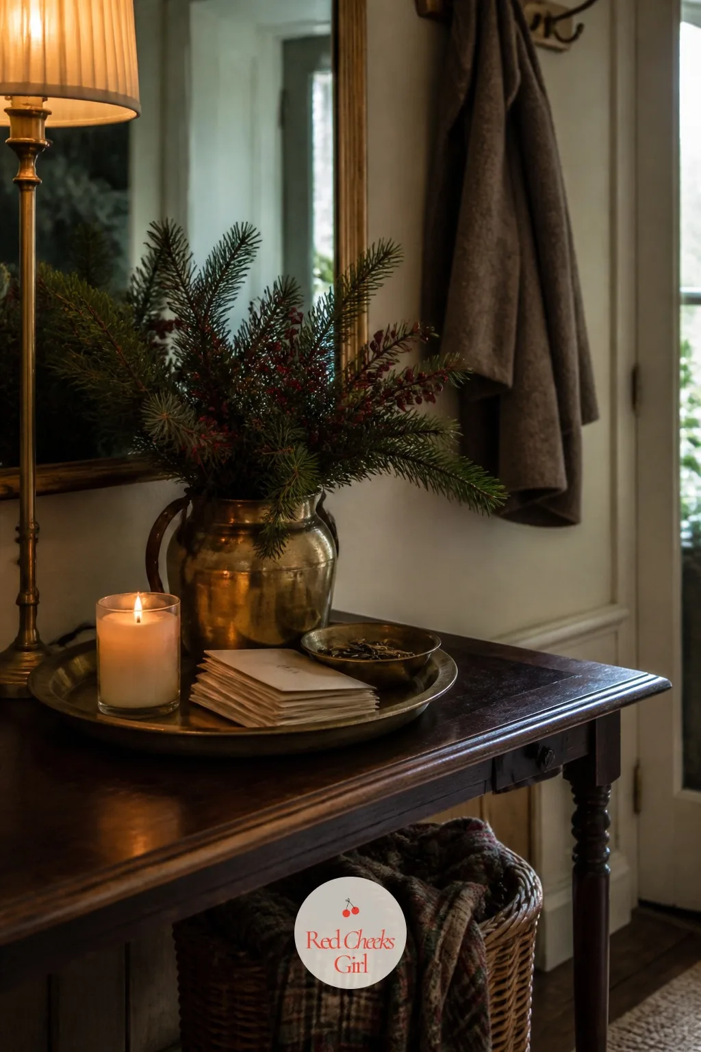 The Entry Console — The first surface a guest sets their coat and bag down on sets the whole tone for the visit, so it earns more than a bare dish for keys.