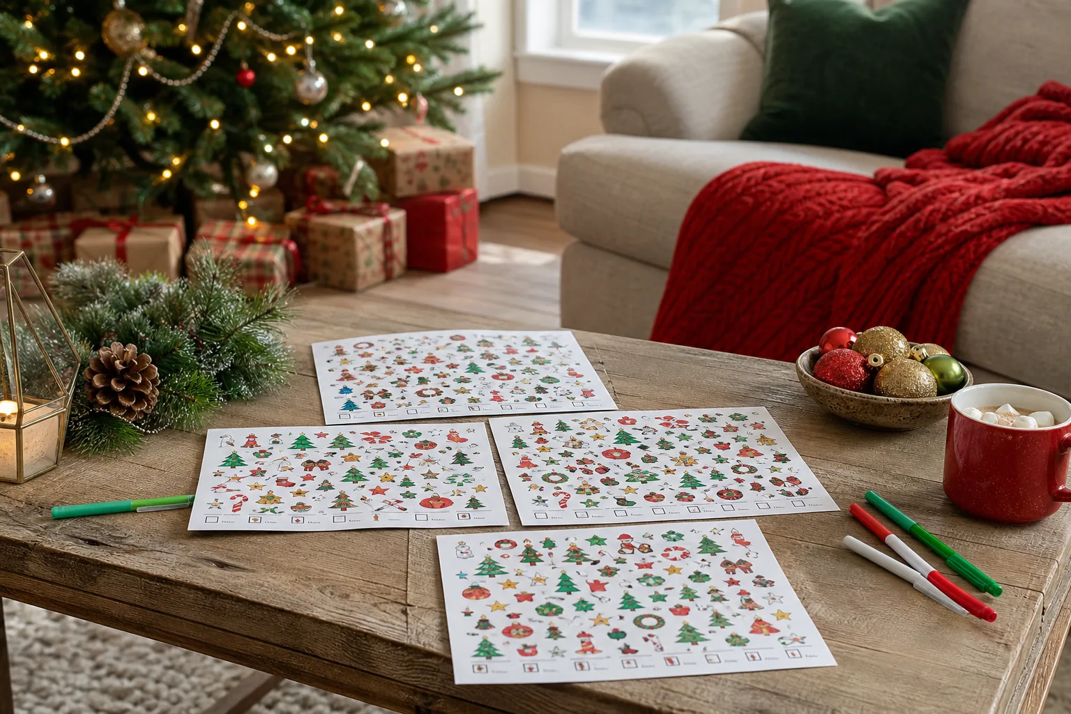 10 Christmas I Spy Printables That Keep Little Kids Busy While Dinner Cooks