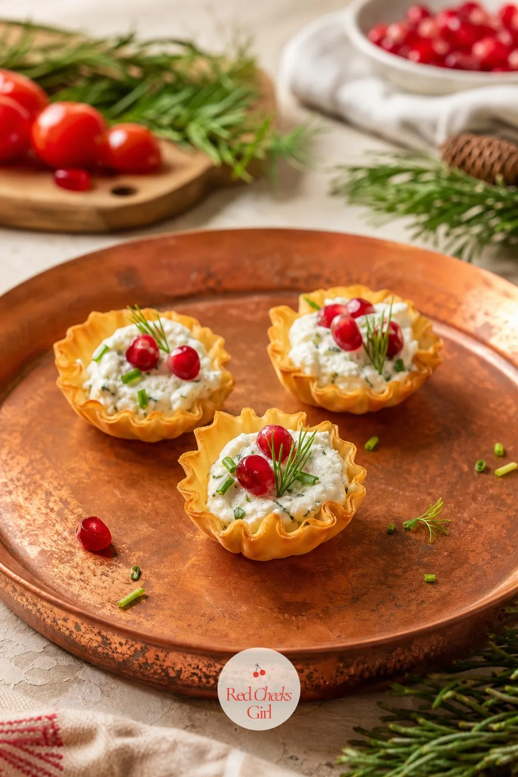 Phyllo Tree Cups — Phyllo cups look fussy and cost almost nothing in actual effort, which is exactly the kind of trick worth keeping in rotation. Christmas