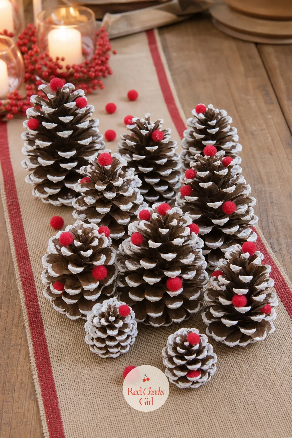 Pinecone Forest — This is the craft that starts before the glue comes out, on a walk where she can go out with the kids and pick up some pinecones from under