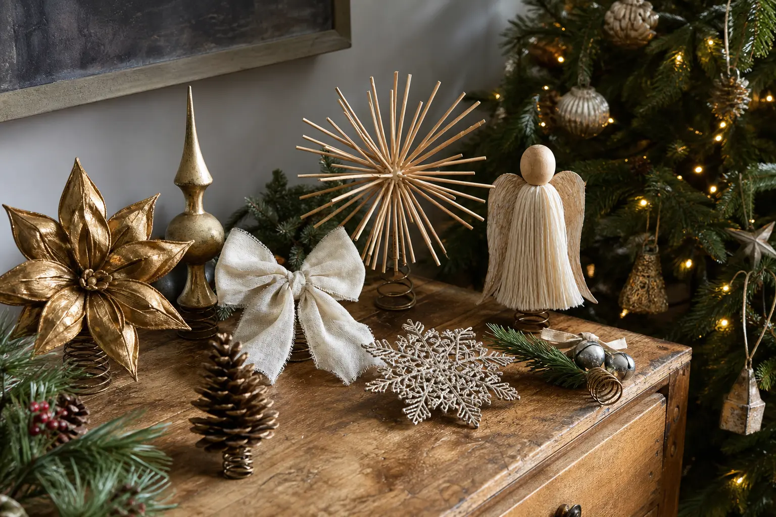 11 Christmas Tree Toppers Far Prettier Than a Store-Bought Star