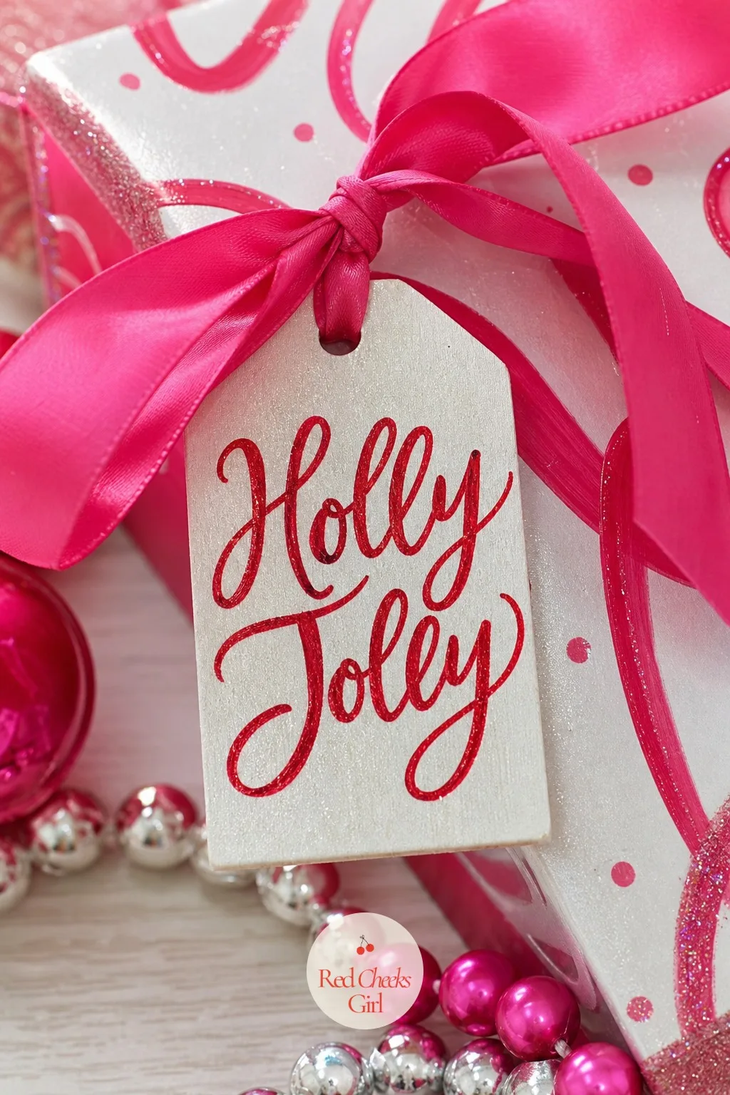 Wood Gift Tags with Hand-Painted Script — A gift tag is the smallest item on the whole table and often the one a buyer grabs without thinking, since it is