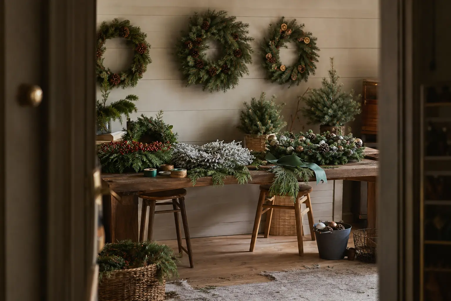 22 Easy DIY Christmas Wreaths You Can Finish Before the Cocoa Gets Cold