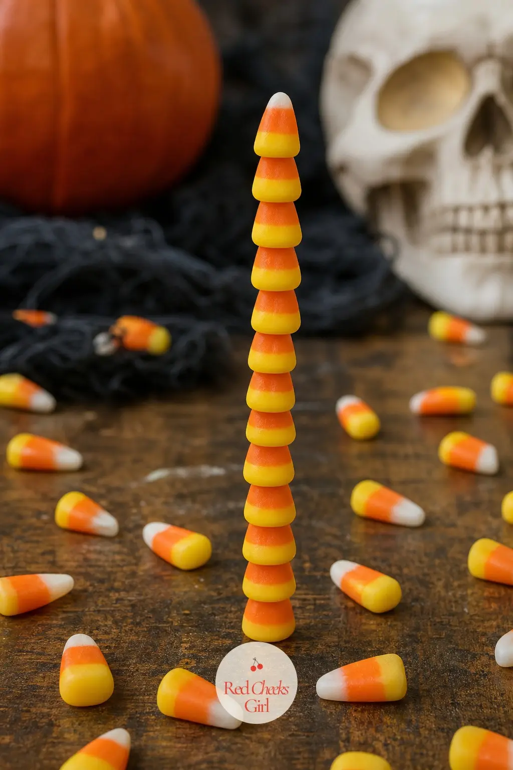 14. Candy Corn Stack