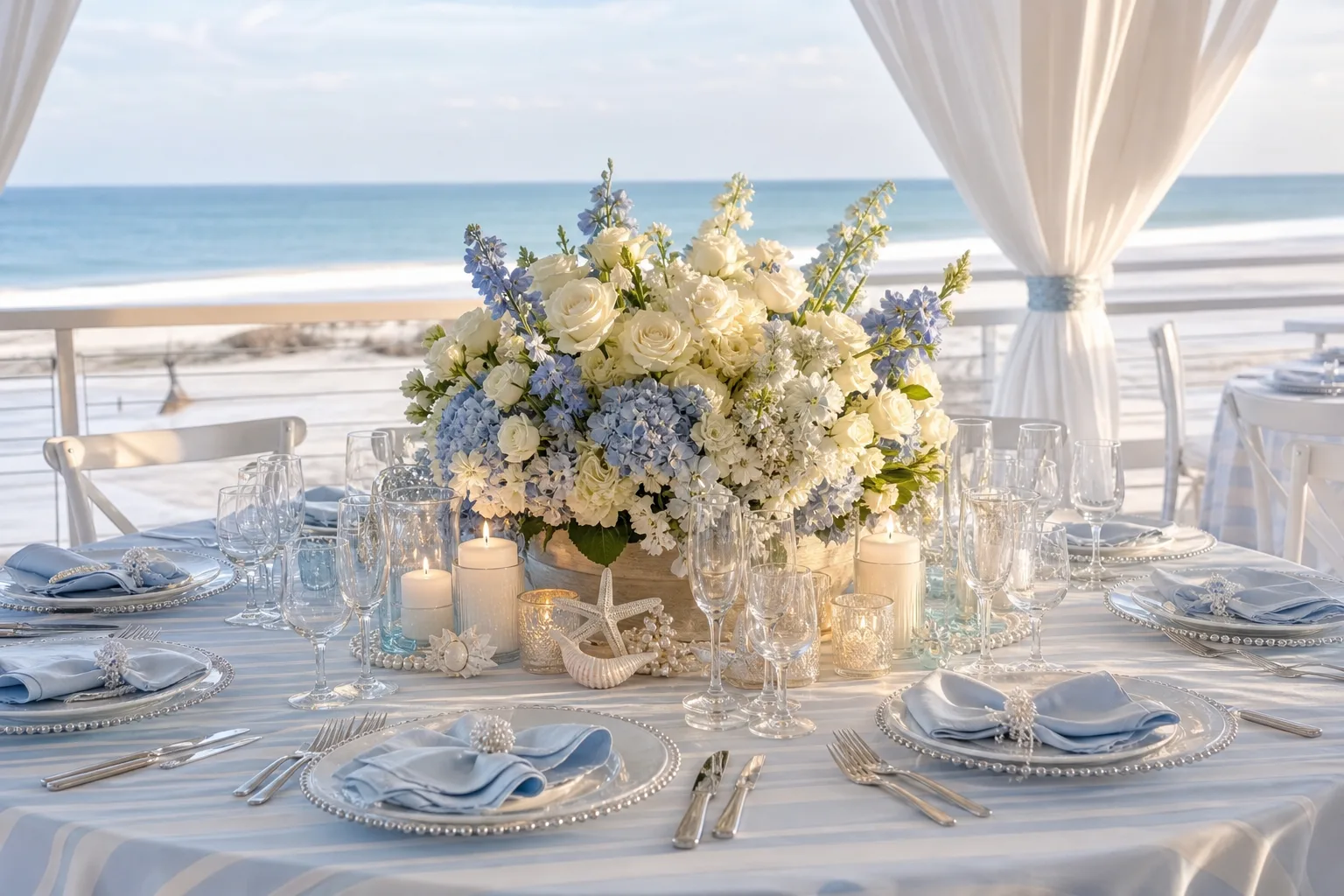 22 Coastal Wedding Ideas for Couples Who Love Sea Breeze and Soft Blue