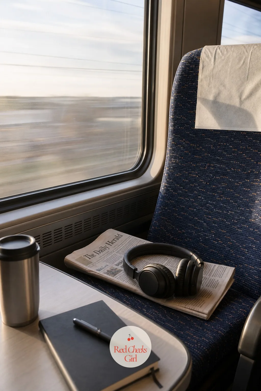 A Calm Commute With a Podcast Instead of the News — Starting or ending the day with breaking news on a packed train is its own small stressor, one that is