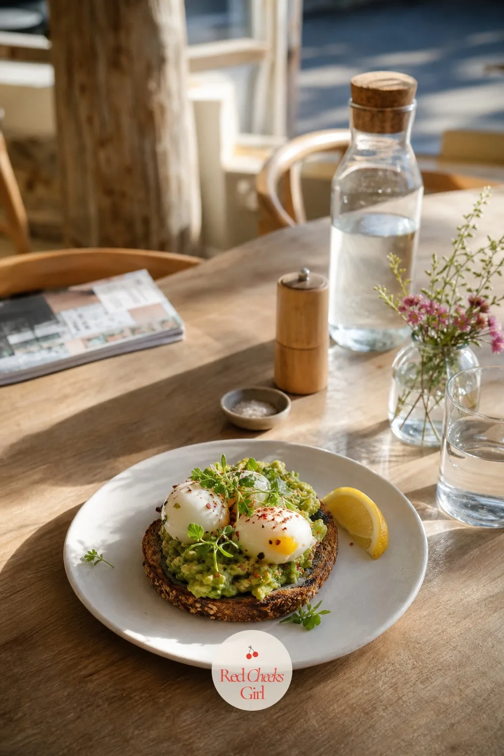 Eggs and Avocado on Toast — Protein at breakfast is worth the two extra minutes it takes, because it keeps blood sugar steadier through the morning instead of