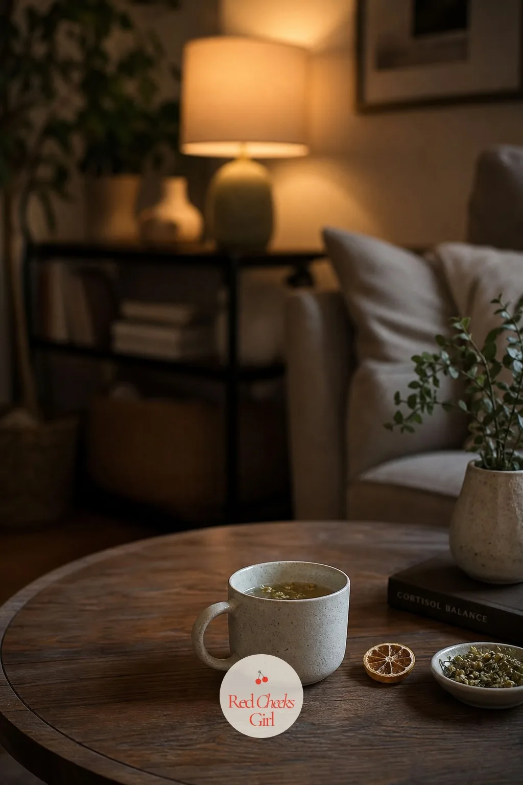 An Evening Tea Ritual Instead of a Nightcap — The glass of wine at the end of the day is a habit worth questioning gently, not banning outright. Cortisol belly