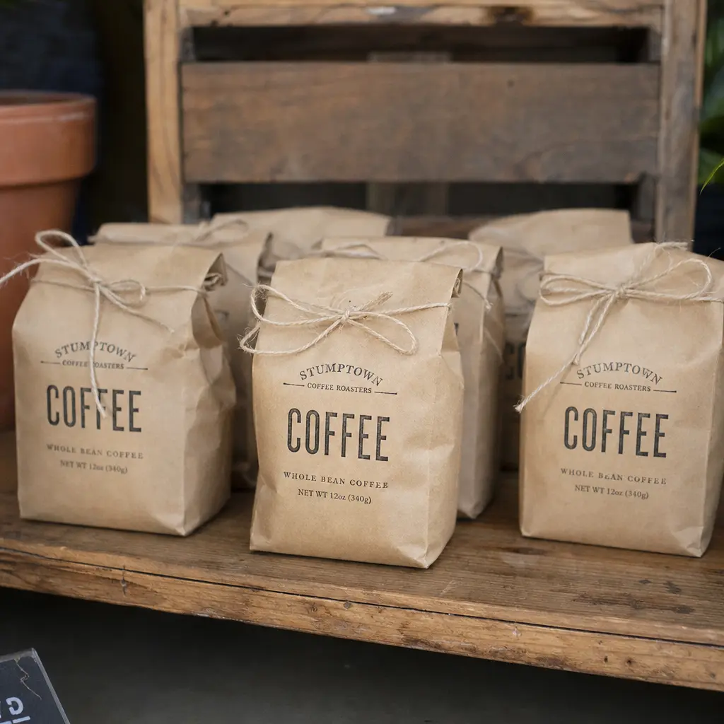 Coffee Sampler Set — A handful of small coffee bags in different roasts, enough to try a new one every few days without committing to a full bag of something