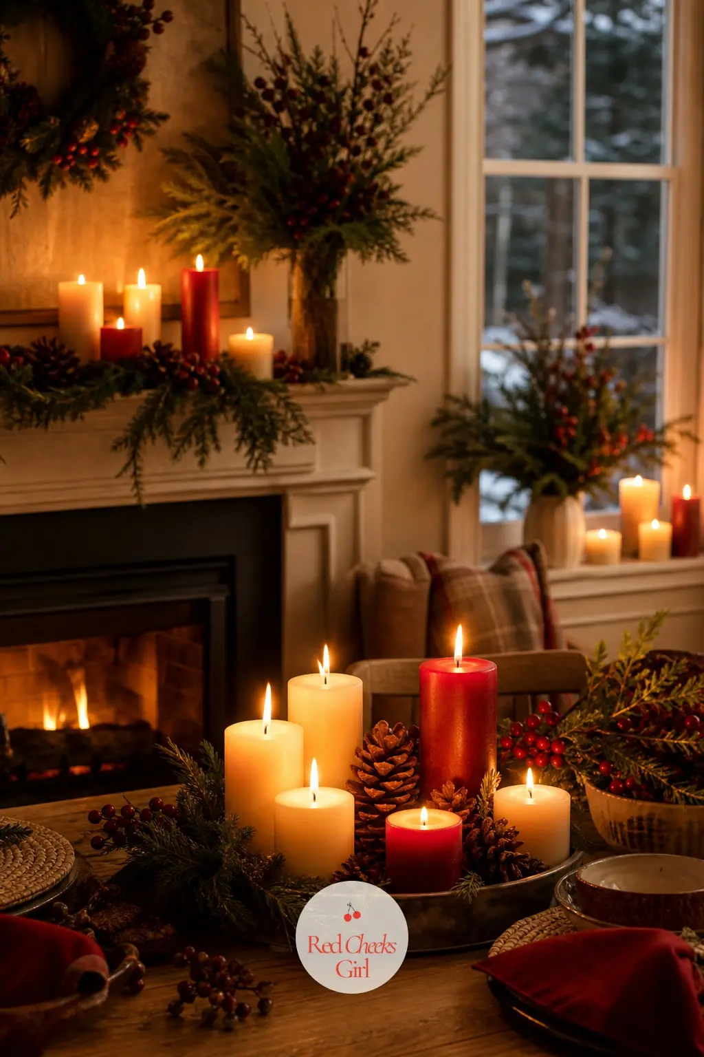 A Candlelight Plan for Every Room at Once — Cozy depends on light more than on any single object, so decide ahead of time where every flame or bulb will sit