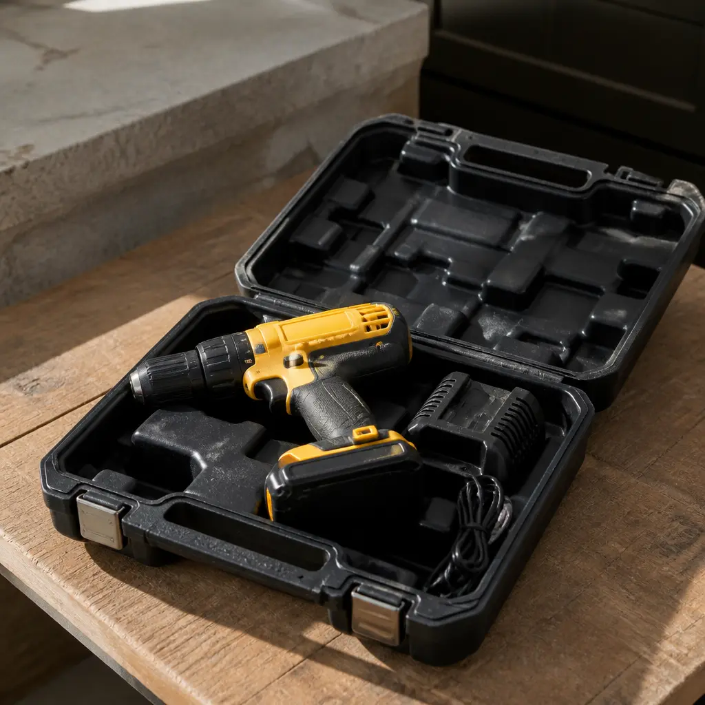 Cordless Drill Set — He has used the same corded drill since the garage still smelled of fresh paint. Dad christmas gift ideas