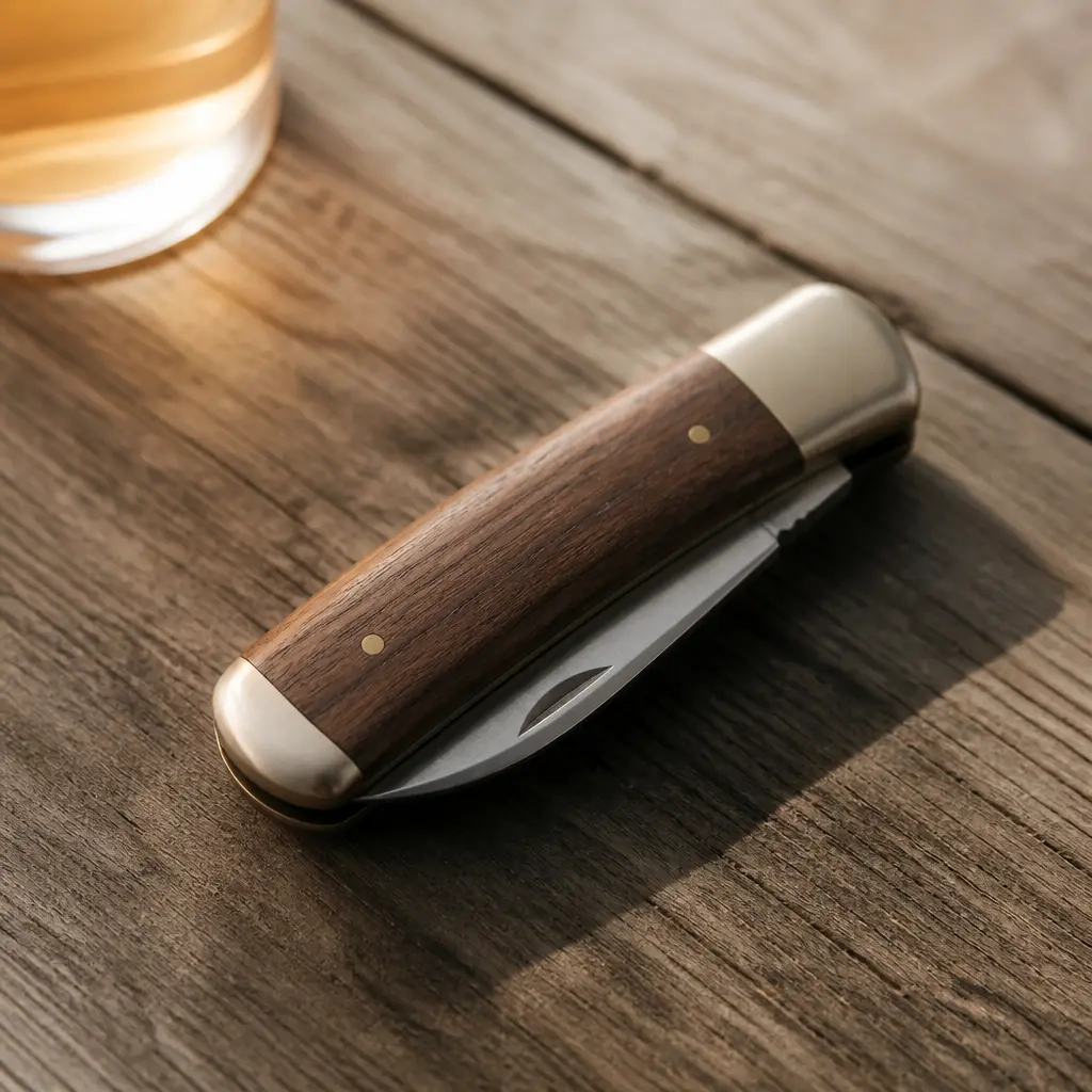 Engraved Pocket Knife — He has carried some version of a pocket knife his whole life, through every toolbox and glove compartment he has owned. Dad christmas