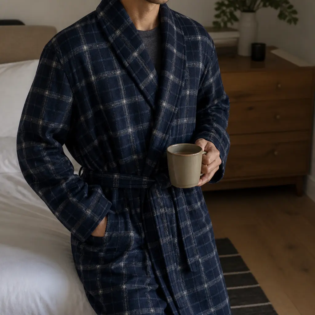 Flannel Robe — He has worn the same thin robe since before you can remember and refuses to replace it on principle. Dad christmas gift ideas