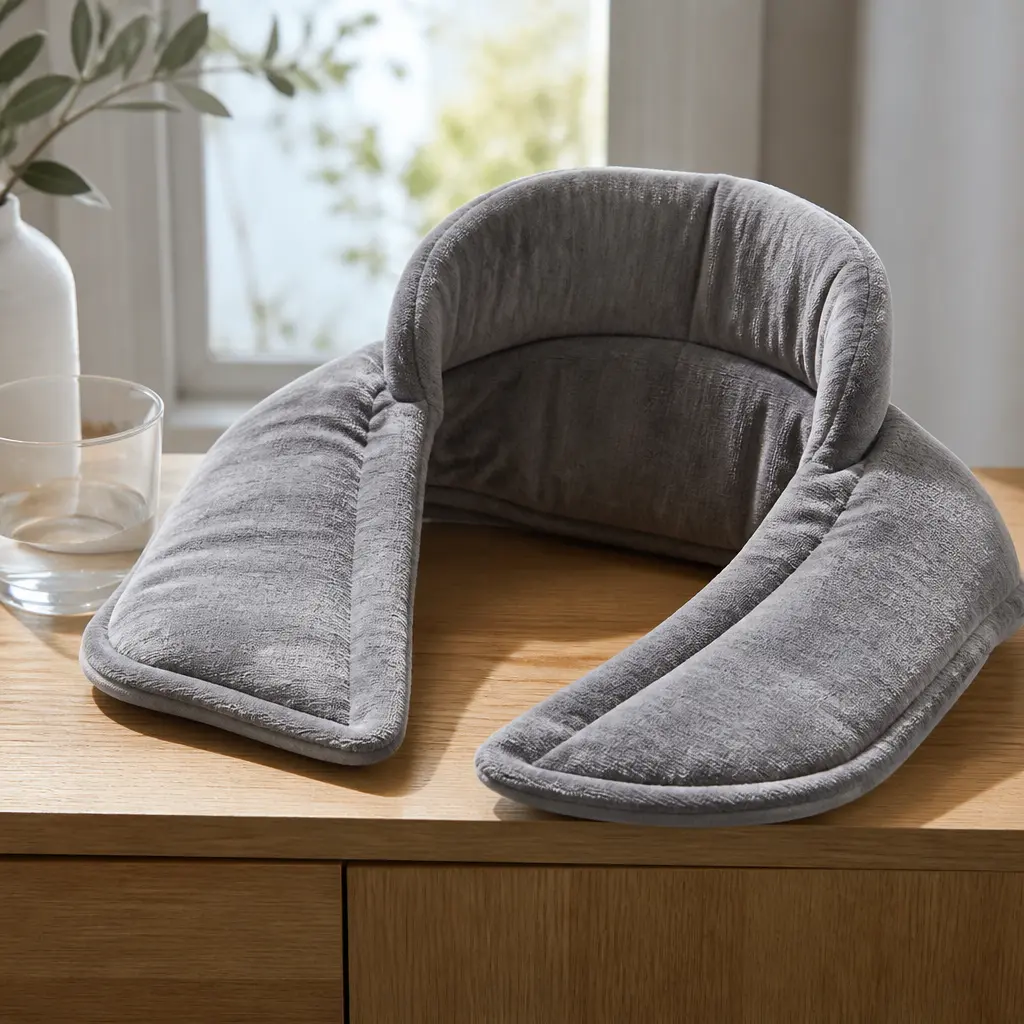 Heated Neck Wrap — His shoulders carry forty years of lifting things he probably should have asked for help with. Dad christmas gift ideas
