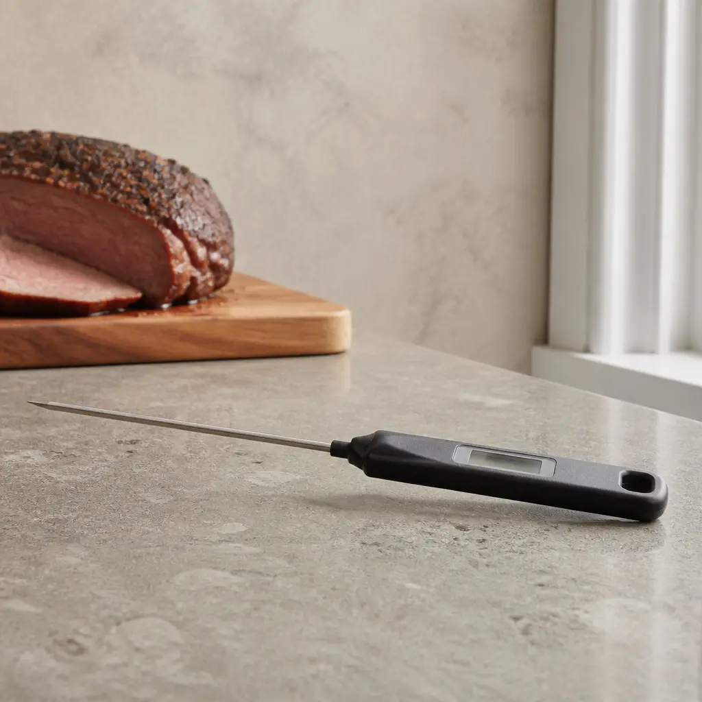 Meat Thermometer — He swears he can tell doneness by touch. Dad christmas gift ideas