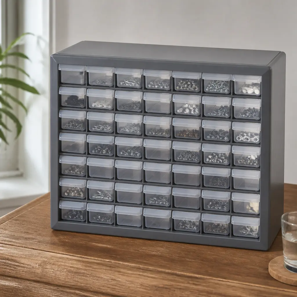 Workbench Organizer — Every screw in that garage lives in the same coffee can, sorted by nothing at all. Dad christmas gift ideas