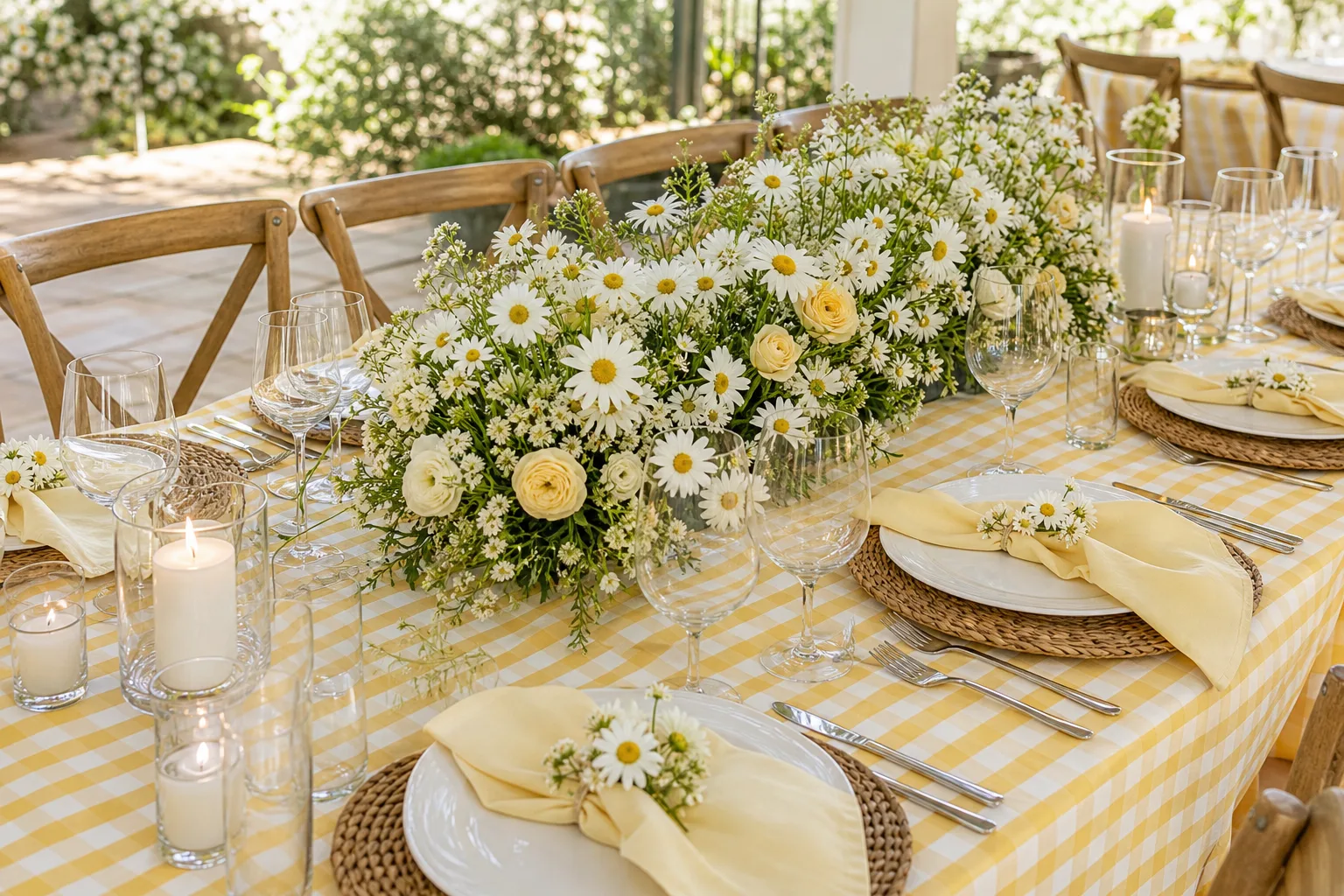 17 Daisy Wedding Ideas for Couples Who Want a Cheerful Garden Day
