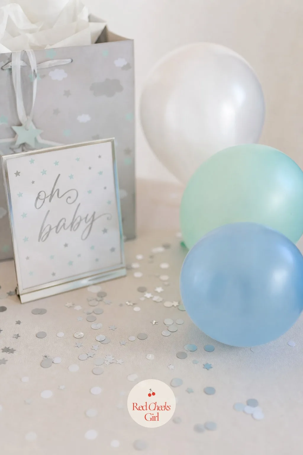 A Sprinkle of Joy — Built for the shower that is really a sprinkle, small and light rather than a full-scale party. December baby shower ideas