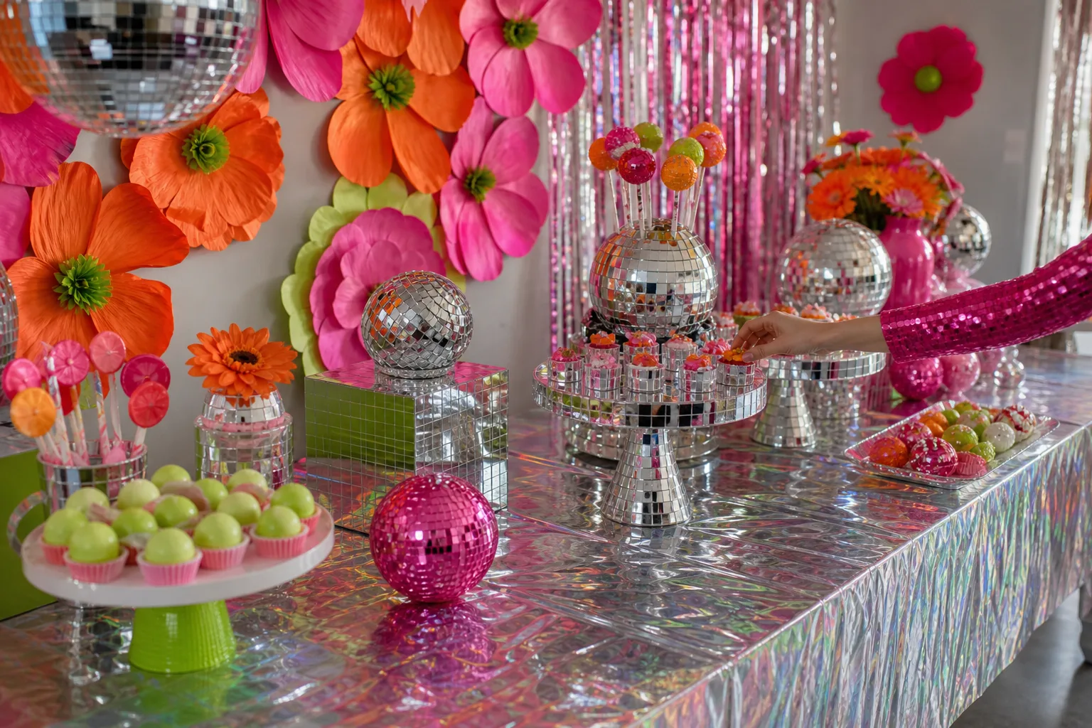 23 Disco Themed Birthday Party Ideas That Sparkle From Entrance to Cake
