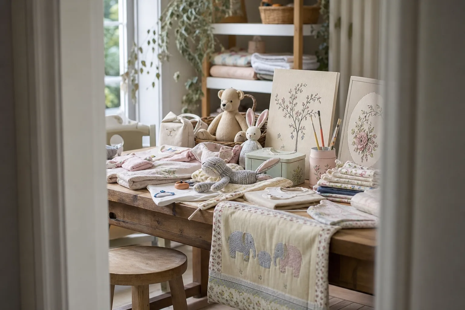 17 DIY Baby Shower Gifts You Can Sew, Stamp or Paint in One Afternoon