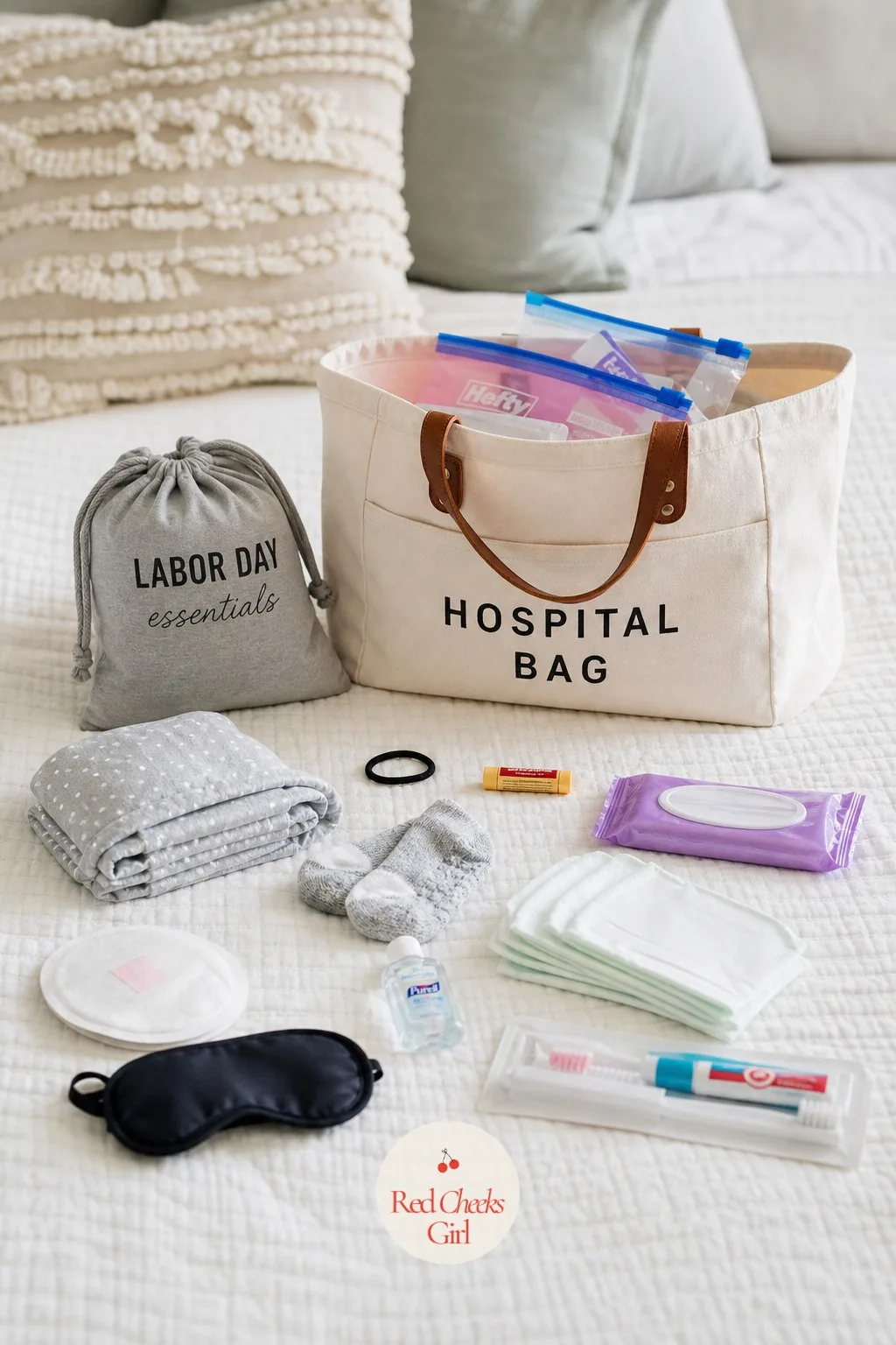 Hospital Bag Essentials Kit — Nobody packs a hospital bag properly until they are already in labour and it is too late to think straight. Diy baby shower gifts