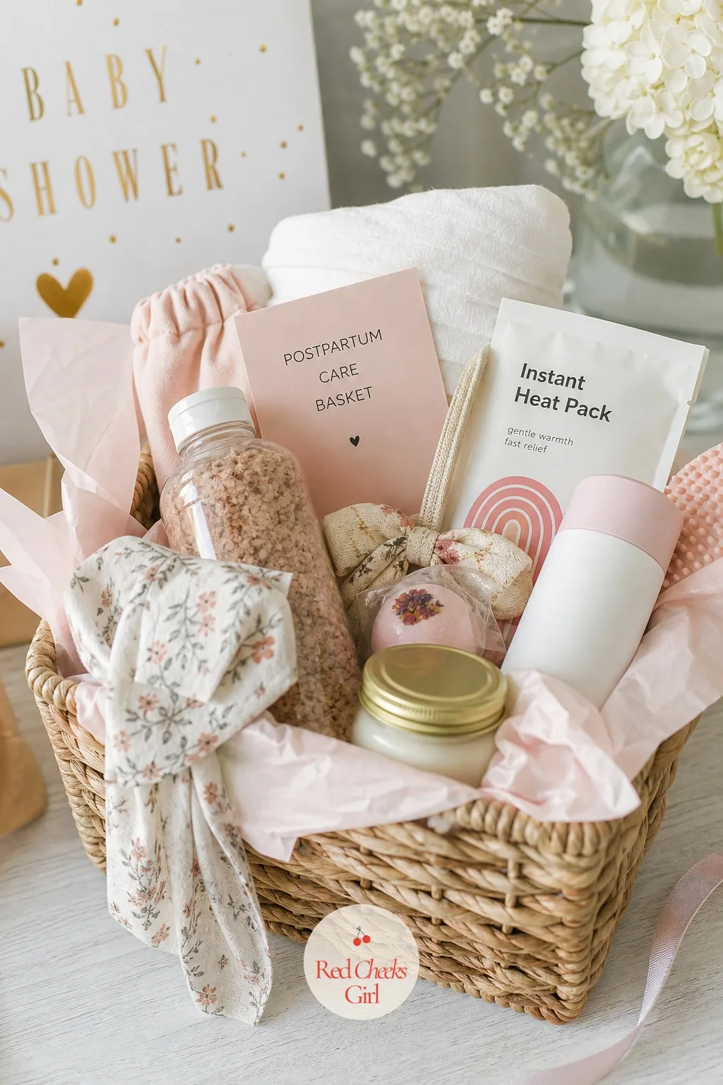 Postpartum Care Basket — Every gift so far has been for the baby. Diy baby shower gifts