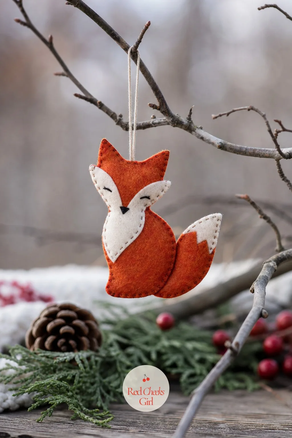 No-Sew Felt Fox — If a cutting machine already lives in your craft space, the gnome crowd wins every time, but for everyone else the fox is the safer, faster