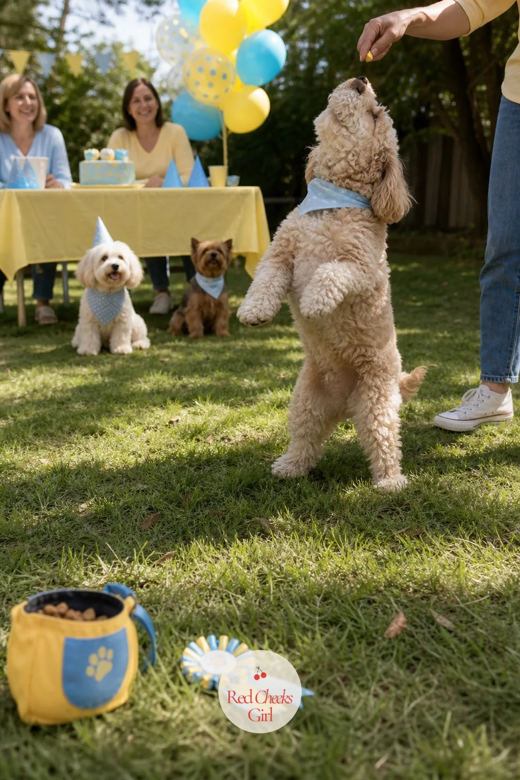 A Trick Contest — Every dog owner is secretly convinced their dog is the cleverest one at the party. Dog birthday party ideas