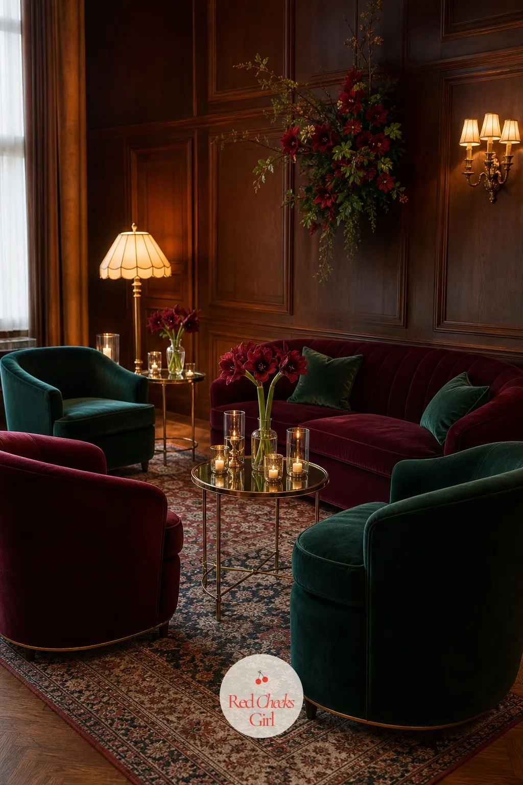 The Cocktail Lounge — The hour between ceremony and reception is where a lot of weddings go flat. Elegant winter wedding