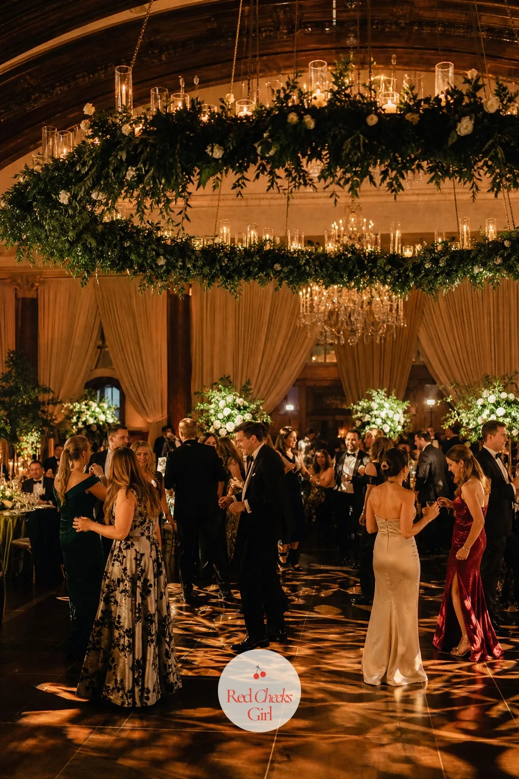 The Dance Floor — A dance floor sits empty until someone gives it a reason to be the center of the room, and overhead is where that reason lives. Elegant