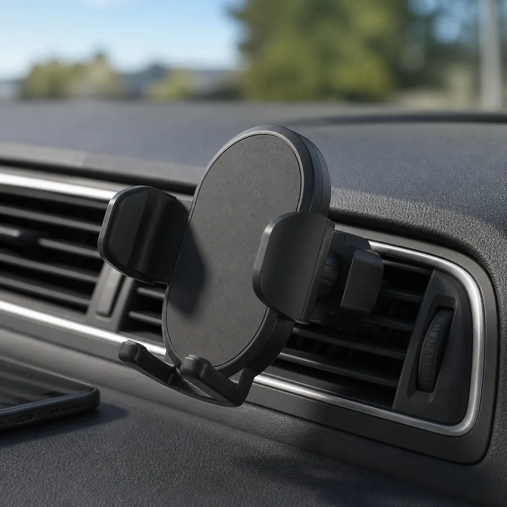 Car Phone Mount — A phone sliding around the passenger seat during a drive is a hazard nobody needs. Employee appreciation gifts