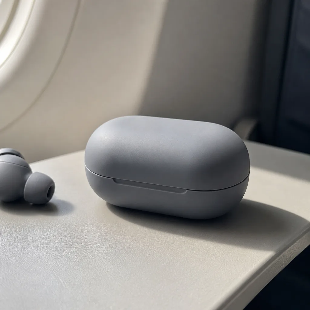 Earbuds Case — Loose earbuds rattling around the bottom of a bag tangle themselves within a day. Employee appreciation gifts