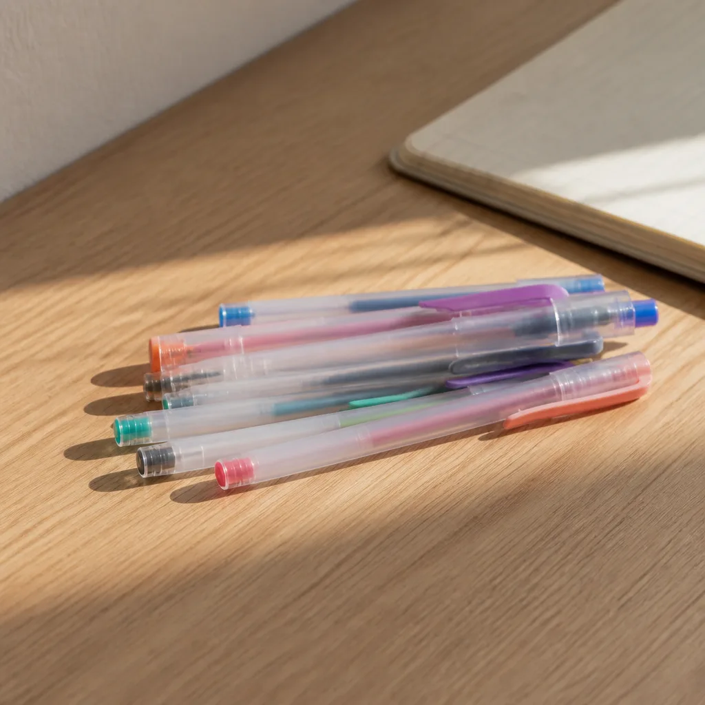 Gel Pen Set — A pen that skips halfway through a sentence is a small daily annoyance nobody mentions out loud. Employee appreciation gifts