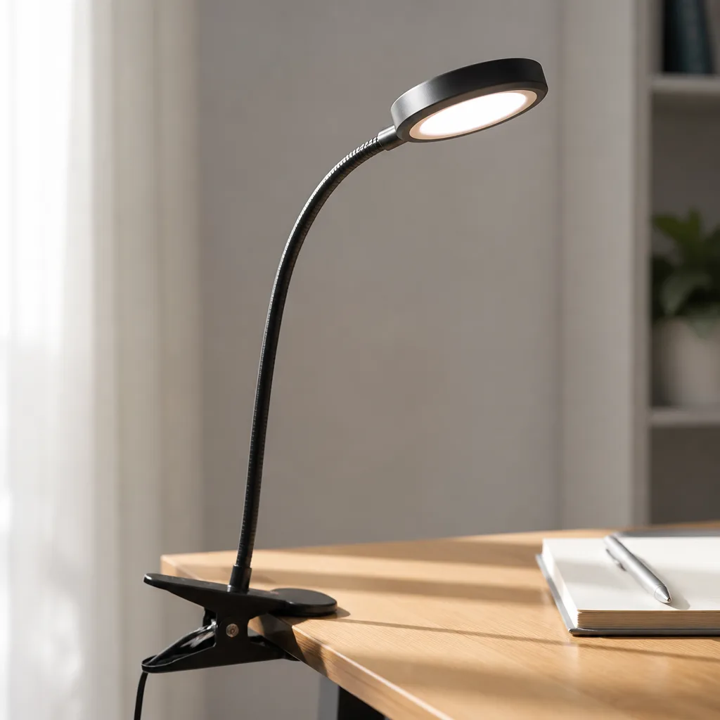LED Desk Lamp — Overhead office lighting gets built for the whole room, not for the one document she is actually reading. Employee appreciation gifts