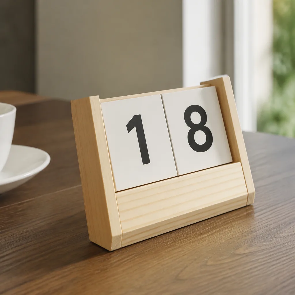 Perpetual Desk Calendar — A paper calendar gets tossed every December and the desk looks bare again come January. Employee appreciation gifts