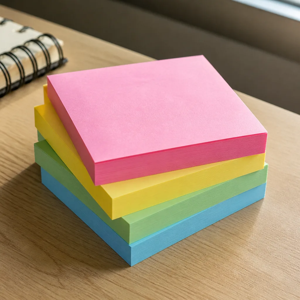 Sticky Note Set — A desk without sticky notes somewhere is rare, and the cheap ones lose their stick within a day. Employee appreciation gifts
