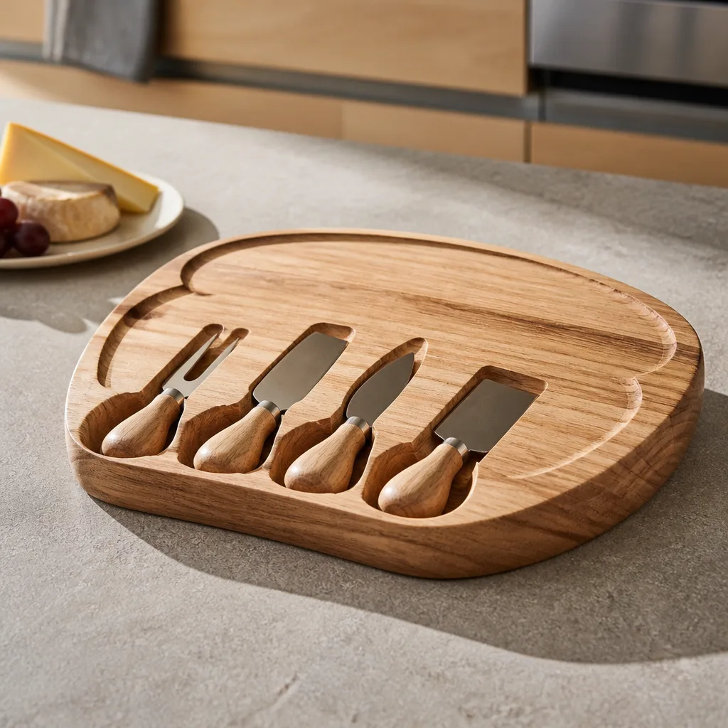 Cheese Board Set — The gift for whoever hosts, or whoever keeps saying she wants to start hosting. Employee christmas gifts