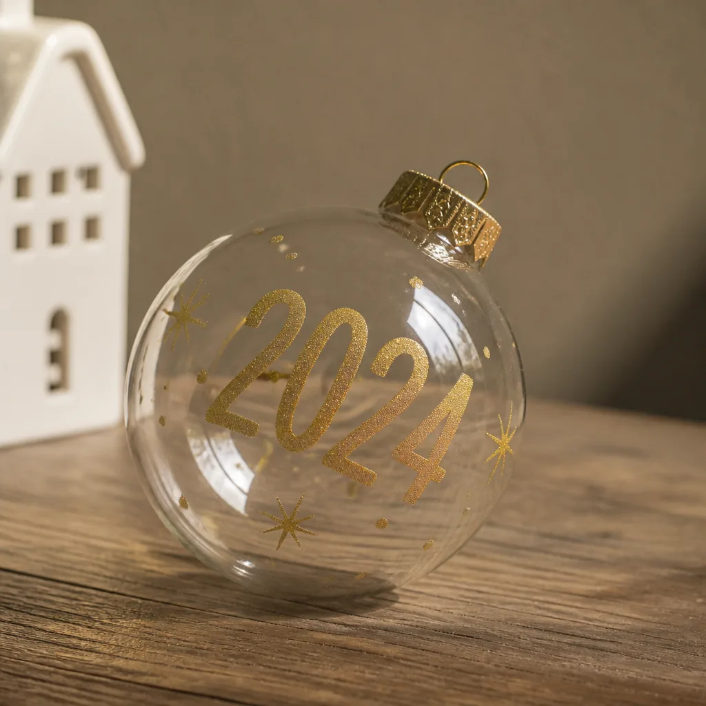 Dated Christmas Ornament — A small way to mark the year someone was actually on the team, the kind of thing that ends up on her tree every single December