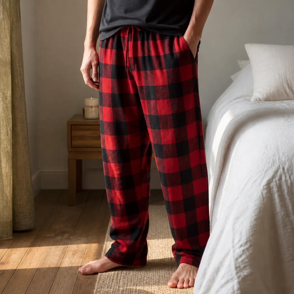 Flannel Pajama Pants — For the first cold week of the break, when the goal is to change out of work clothes and not put real pants back on for days. Employee